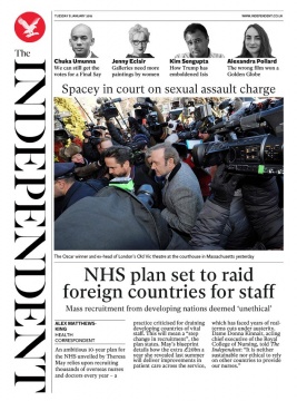 The Independent N°20190108 du 08 janvier 2019 à télécharger sur iPad