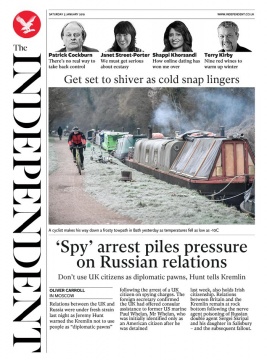 The Independent N°20190105 du 05 janvier 2019 à télécharger sur iPad