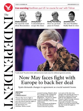 The Independent N°20181120 du 20 novembre 2018 à télécharger sur iPad