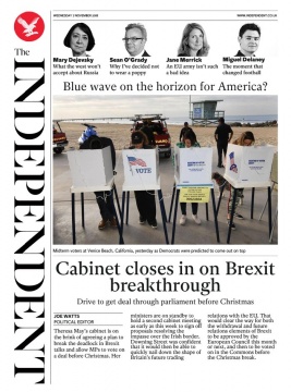 The Independent N°20181107 du 07 novembre 2018 à télécharger sur iPad