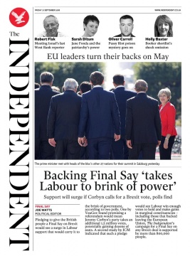 The Independent N°20180921 du 21 septembre 2018 à télécharger sur iPad