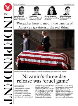 The Independent N°20180902 du 02 septembre 2018 à télécharger sur iPad