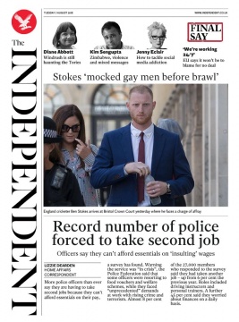 The Independent N°20180807 du 07 août 2018 à télécharger sur iPad