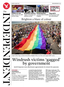 The Independent N°20180805 du 05 août 2018 à télécharger sur iPad