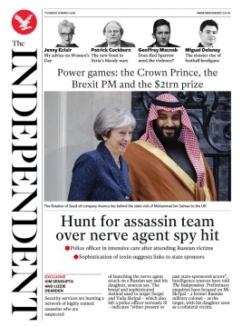 The Independent N°20180308 du 08 mars 2018 à télécharger sur iPad