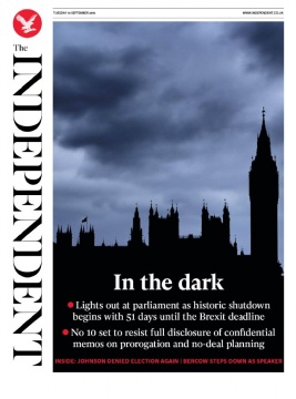 The Independent N°20190910 du 10 septembre 2019 à télécharger sur iPad