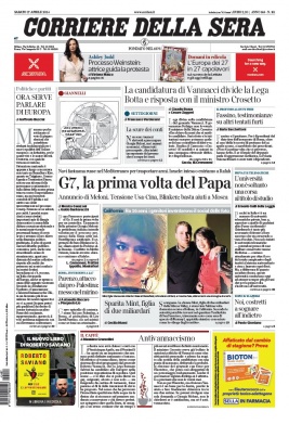Corriere Della Sera N°20240427 du 27 avril 2024 à télécharger sur iPad