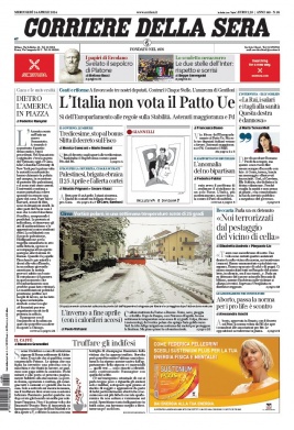 Corriere Della Sera N°20240424 du 24 avril 2024 à télécharger sur iPad