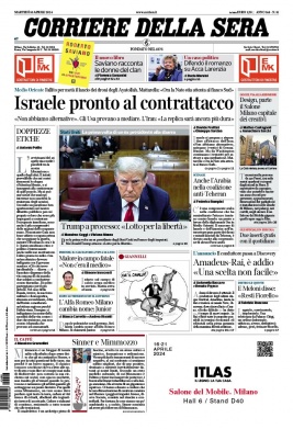 Corriere Della Sera N°20240416 du 16 avril 2024 à télécharger sur iPad