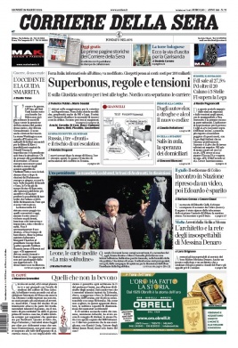 Corriere Della Sera N°20240328 du 28 mars 2024 à télécharger sur iPad