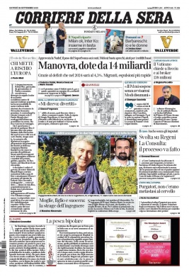Lisez Corriere Della Sera du 28 septembre 2023 sur ePresse.fr