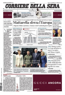 Lisez Corriere Della Sera du 22 septembre 2023 sur ePresse.fr