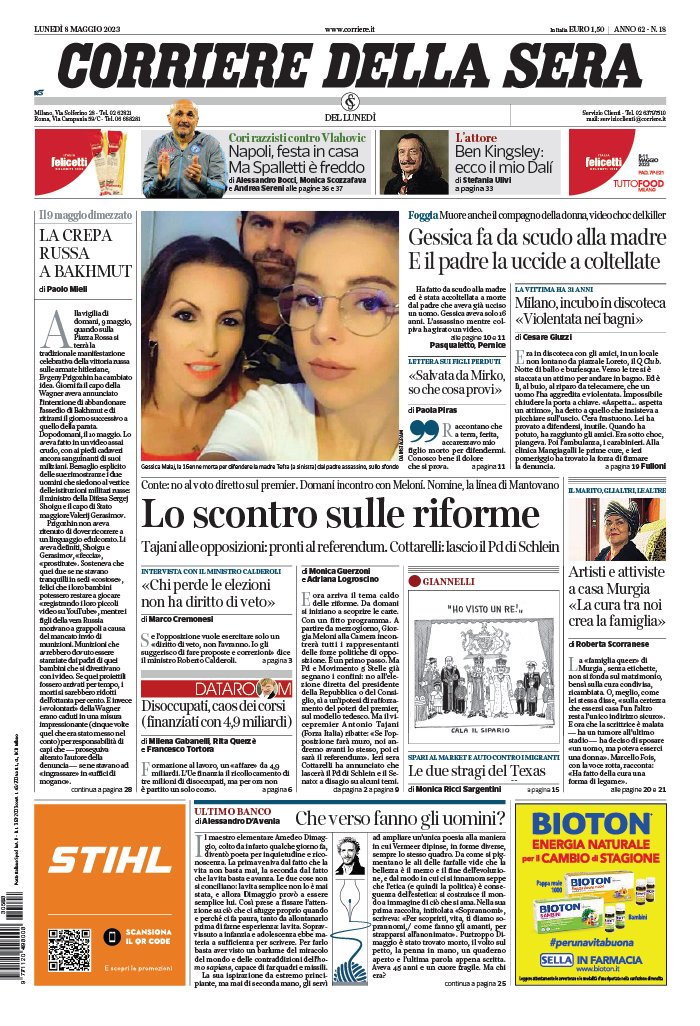 Corriere Della Sera N Du Mai T L Charger Sur Ipad