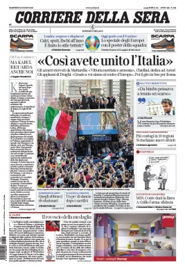Corriere Della Sera N°20210713 du 13 juillet 2021 à télécharger sur iPad