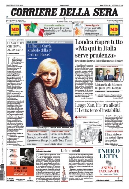 Corriere Della Sera N°20210706 du 06 juillet 2021 à télécharger sur iPad