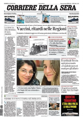 Corriere Della Sera N°20210704 du 04 juillet 2021 à télécharger sur iPad
