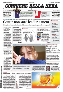 Corriere Della Sera N°20210629 du 29 juin 2021 à télécharger sur iPad
