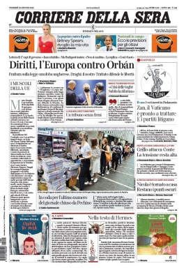 Corriere Della Sera N°20210625 du 25 juin 2021 à télécharger sur iPad