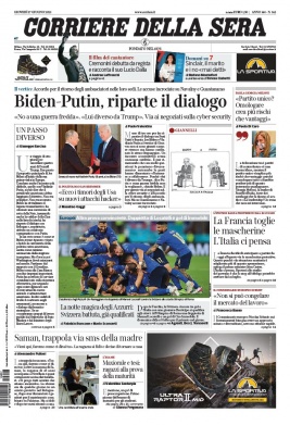 Corriere Della Sera N°20210617 du 17 juin 2021 à télécharger sur iPad