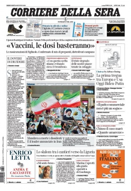 Corriere Della Sera N°20210616 du 16 juin 2021 à télécharger sur iPad