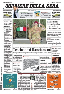Corriere Della Sera N°20210609 du 09 juin 2021 à télécharger sur iPad
