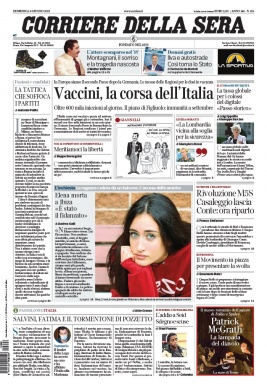Corriere Della Sera N°20210606 du 06 juin 2021 à télécharger sur iPad