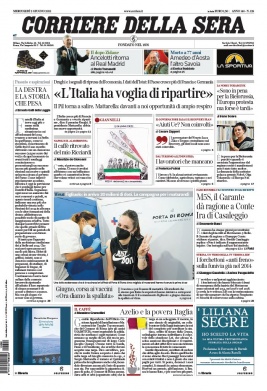 Corriere Della Sera N°20210602 du 02 juin 2021 à télécharger sur iPad