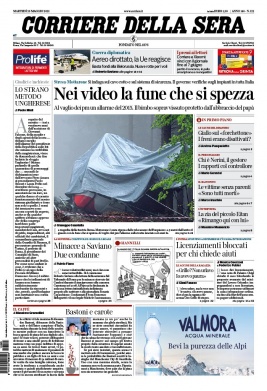 Corriere Della Sera N°20210525 du 25 mai 2021 à télécharger sur iPad
