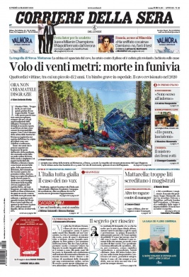 Corriere Della Sera N°20210524 du 24 mai 2021 à télécharger sur iPad