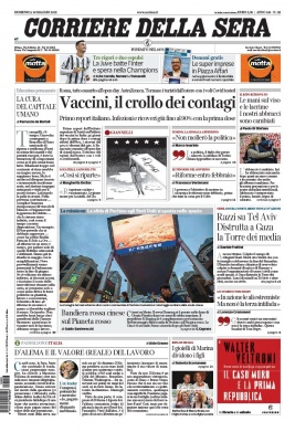 Corriere Della Sera N°20210516 du 16 mai 2021 à télécharger sur iPad