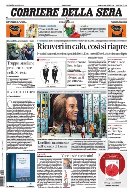 Corriere Della Sera N°20210514 du 14 mai 2021 à télécharger sur iPad