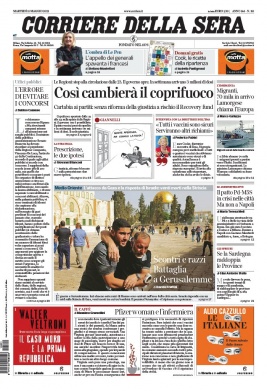 Corriere Della Sera N°20210511 du 11 mai 2021 à télécharger sur iPad