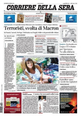 Corriere Della Sera N°20210429 du 29 avril 2021 à télécharger sur iPad