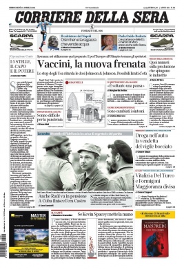 Corriere Della Sera N°20210414 du 14 avril 2021 à télécharger sur iPad
