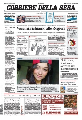 Corriere Della Sera N°20210323 du 23 mars 2021 à télécharger sur iPad