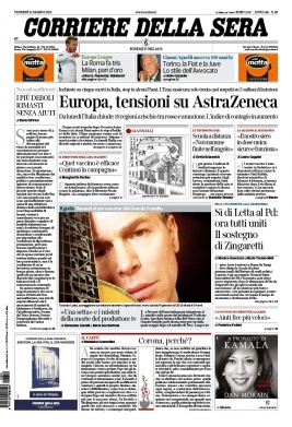 Corriere Della Sera N°20210312 du 12 mars 2021 à télécharger sur iPad