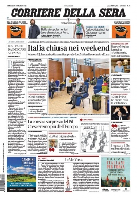 Corriere Della Sera N°20210310 du 10 mars 2021 à télécharger sur iPad