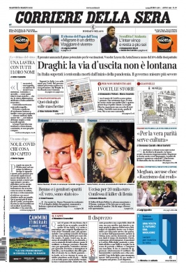 Corriere Della Sera N°20210309 du 09 mars 2021 à télécharger sur iPad