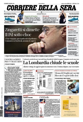 Corriere Della Sera N°20210305 du 05 mars 2021 à télécharger sur iPad