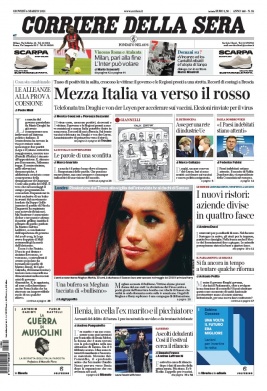 Corriere Della Sera N°20210304 du 04 mars 2021 à télécharger sur iPad