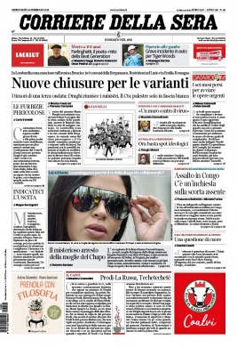 Corriere Della Sera N°20210224 du 24 février 2021 à télécharger sur iPad