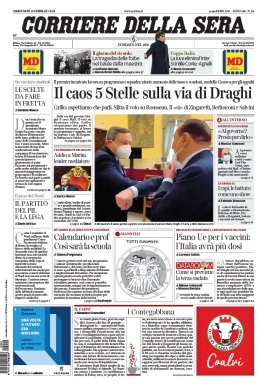 Corriere Della Sera N°20210210 du 10 février 2021 à télécharger sur iPad