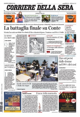 Corriere Della Sera N°20210202 du 02 février 2021 à télécharger sur iPad