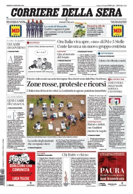 Corriere Della Sera N°20210116 du 16 janvier 2021 à télécharger sur iPad