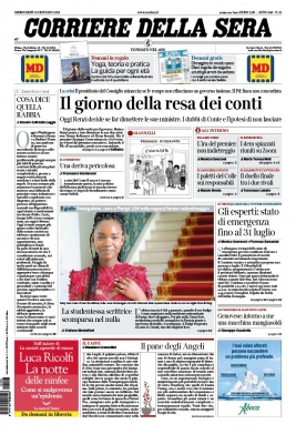 Corriere Della Sera N°20210113 du 13 janvier 2021 à télécharger sur iPad