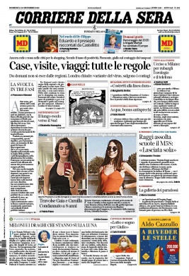 Corriere Della Sera N°20201220 du 20 décembre 2020 à télécharger sur iPad