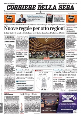 Corriere Della Sera N°20201205 du 05 décembre 2020 à télécharger sur iPad