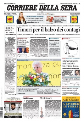 Corriere Della Sera N°20201010 du 10 octobre 2020 à télécharger sur iPad