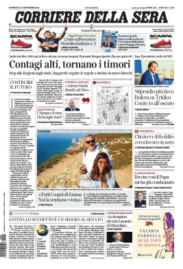 Corriere Della Sera N°20200927 du 27 septembre 2020 à télécharger sur iPad