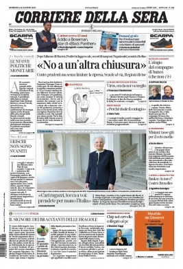 Corriere Della Sera N°20200830 du 30 août 2020 à télécharger sur iPad